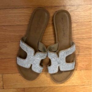 Rock & Candy Women's Sparkle Sandals size~ 8